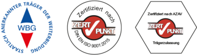 Logoreihe WBG & ZertPunkt