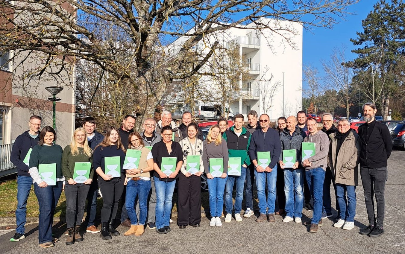 Gruppenfoto der Teilnehmenden der Weiterbildung "SPZ" in Würzburg