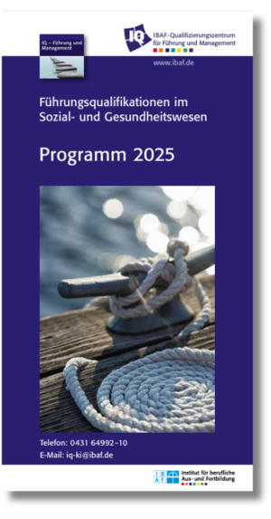 Screenshot Programm 2025 vom IBAF-Qualifizierungszentrum für Führung und Management