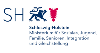 Logo des SH Ministeriums für Soziales, Jugend, Familien, Senioren, Integration und Gleichstellung