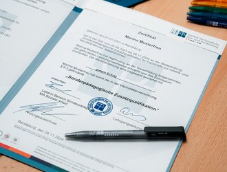 Zertifikat Sonderpädagogische Zusatzqualifikation