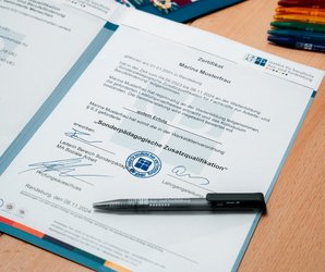 Zertifikat Sonderpädagogische Zusatzqualifikation