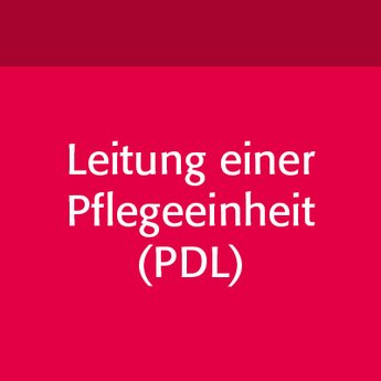 Button Weiterbildung Leitung einer Pflegeeinheit