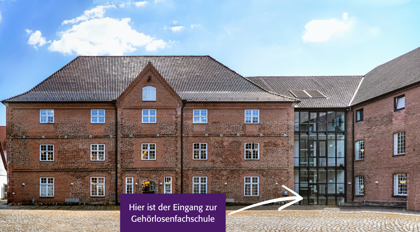IBAF-Gehörlosenfachschule in Rendsburg: Eingang