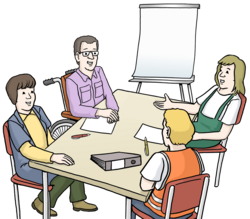 Werkstattbeiräte im Gespräch