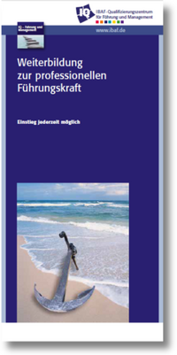 Deckblatt vom Flyer Professionelle Führungskraft