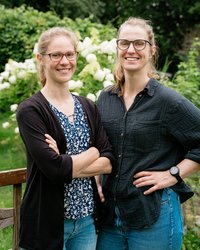Von links: Dr. Lena Steidtmann und Maike Förster