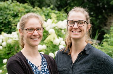 Von links: Dr. Lena Steidtmann und Maike Förster