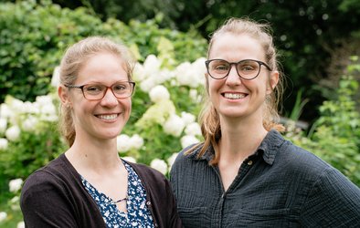 Von links: Dr. Lena Steidtmann und Maike Förster
